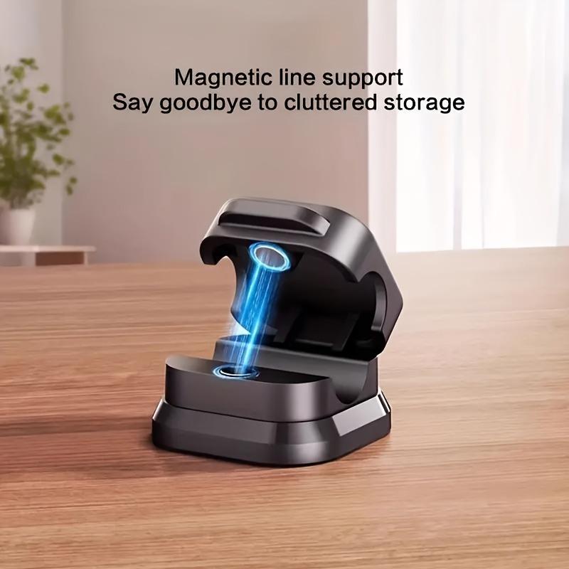 Magnetischer Kabelclip, Kabelhalter, selbstklebender Kabelhalter, Kabel-Organizer für das Homeoffice unter dem Schreibtisch