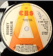 7inch Record RODNEY FRANKLIN - The Groove SCBS8529PROMO CBS 1980 UK Jazz Used