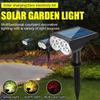 Ultra-Bright RGB Solar Tree Spotlight for Outdoor Gardens and Lawns