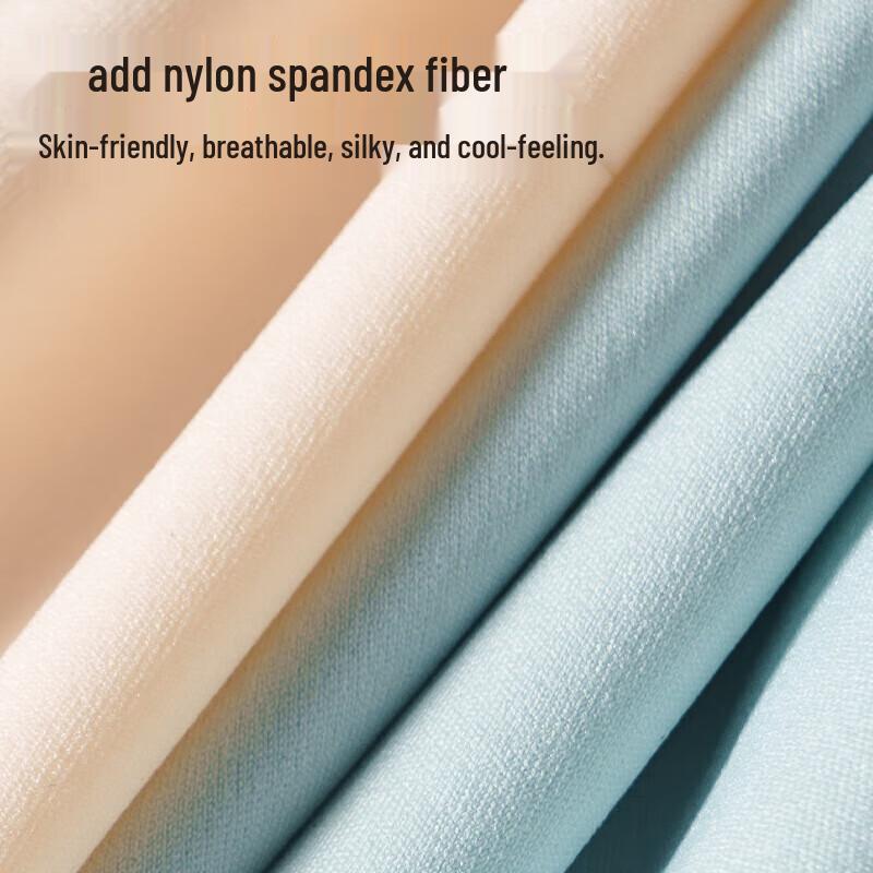 MiiOW Women's Seamless High-Waist Antibacterial Briefs (3-Pack)