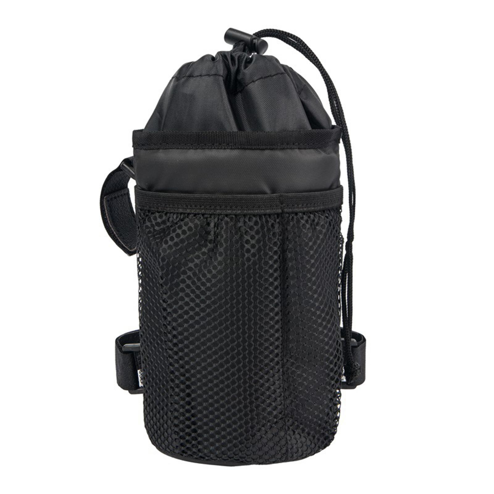 

Bike Water Bottle Holder Bag Insulated Bicycle Coffee-Cup Holders with Phone Storage Handlebar Drink/Beverage Container