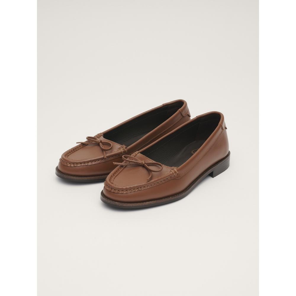 

SIENNE Classic Stitch Кожаные Лоферы Коричневые