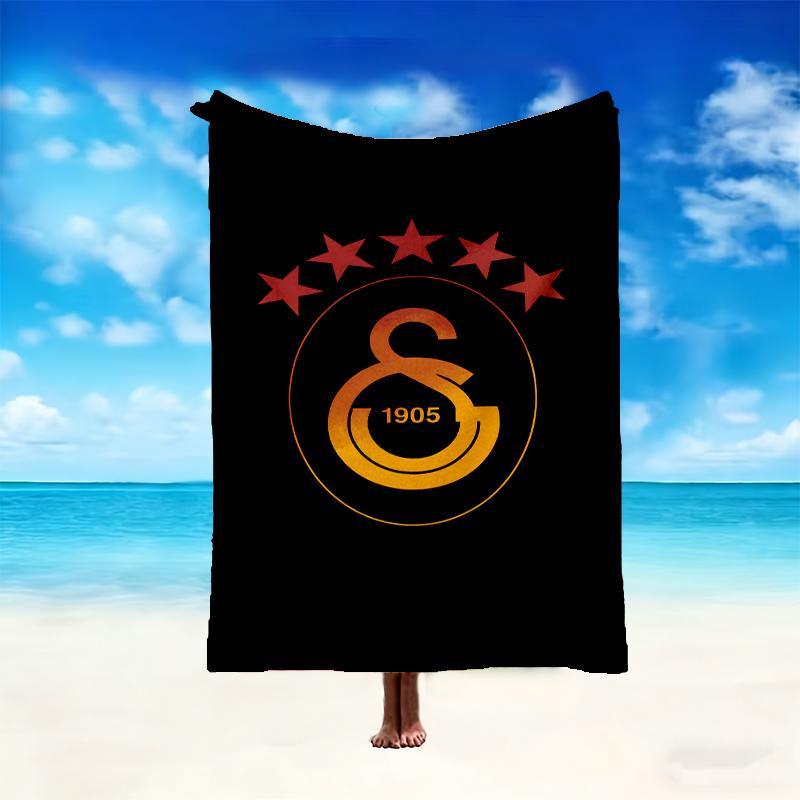 [1pc Galatasaray SK Blanket] All-Season Blanket - Cozy Blanket for Sofa Couch Home Decoration, Digital Printed Nap Blanket