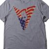 Jordan 7 Printed Crew Neck Short Sleeve T-Shirt Men Tops Dark-Gray 801121-063