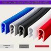 Universal Glue-Free Car Door Anti-Collision Strip: Rubber Strip for Scratch & Dent Prevention When Opening Doors
