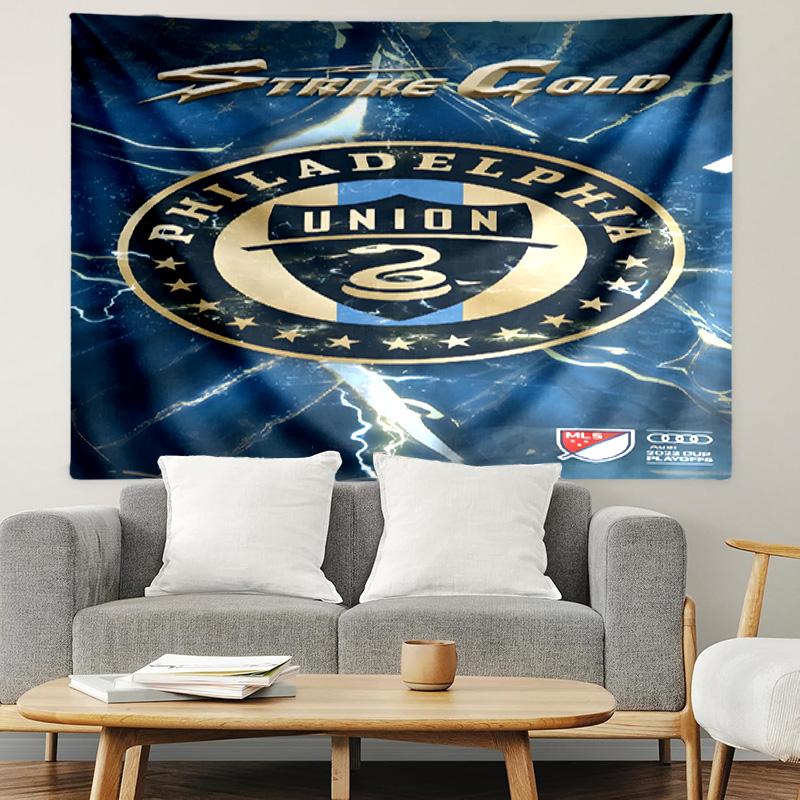 Philips Sports Union Print Tapestry, Lightweight Wall Hanging, for Bedroom, Dorm, Living Room, Home Art Decor, Birthday Christmas Gift for Friends