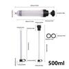 Car Engine Oil Extractor 500cc Brake Oil Suction Pump Extractor Extraction Fill Syringe Anti-Leakage Automobile Suction Tool