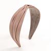 Headband Hairpin Angel Shushu Leather Twisted Hairband Pink Ju Vidastory