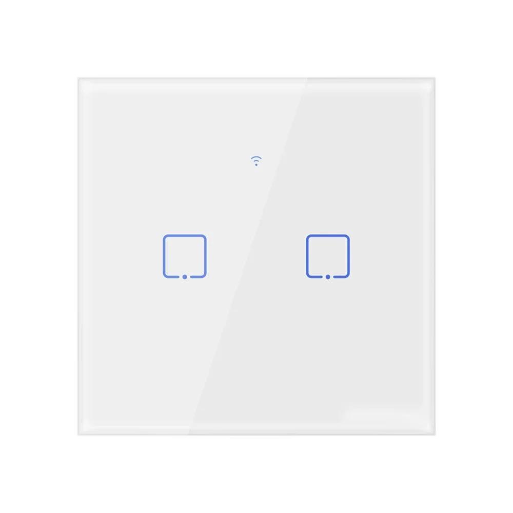 TX T0 US Wireless Wireless Wifi Smart Switch 1/2/3 Group Wifi Wall Touch Switch with Alexa Google Home for Smart Home Convenient