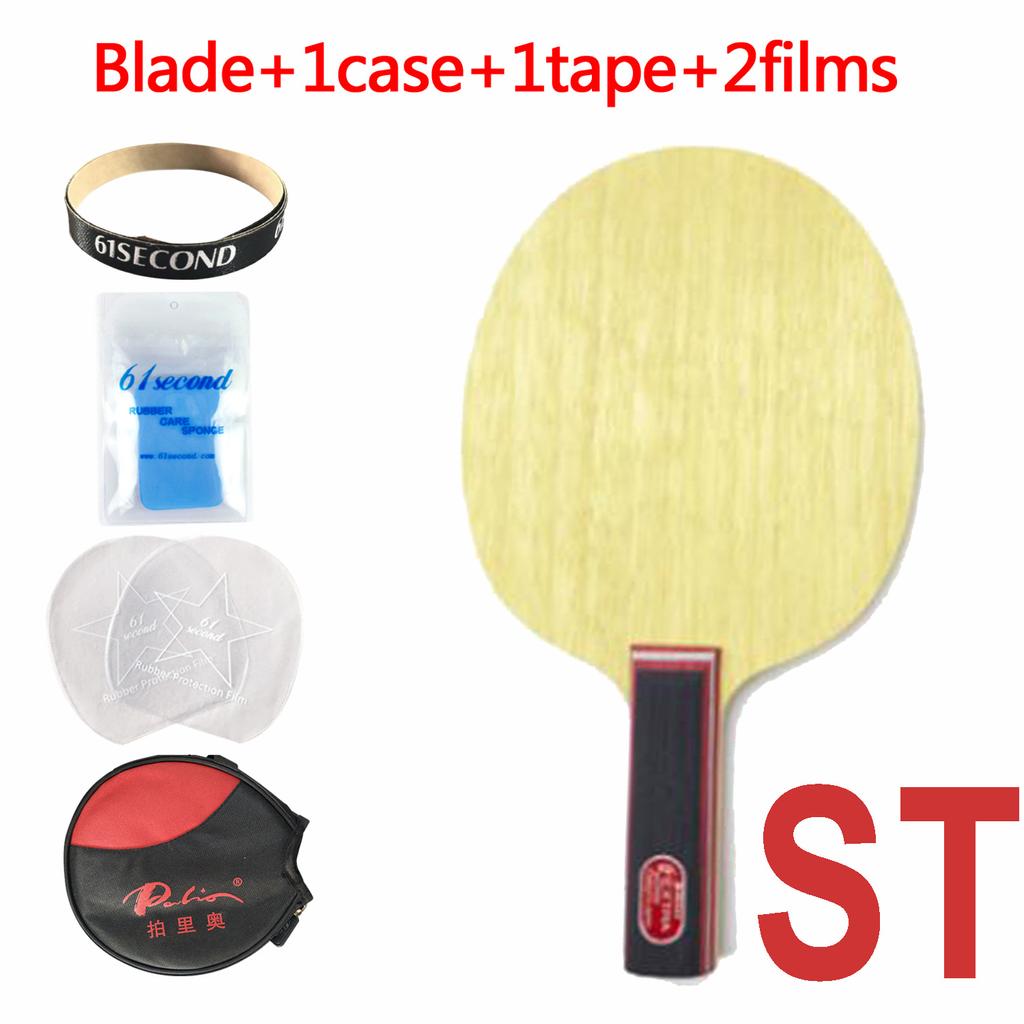 Pala de tenis de mesa Sanwei 7 original (Madera de 7 capas.) Pala de ping pong de 7 raquetas