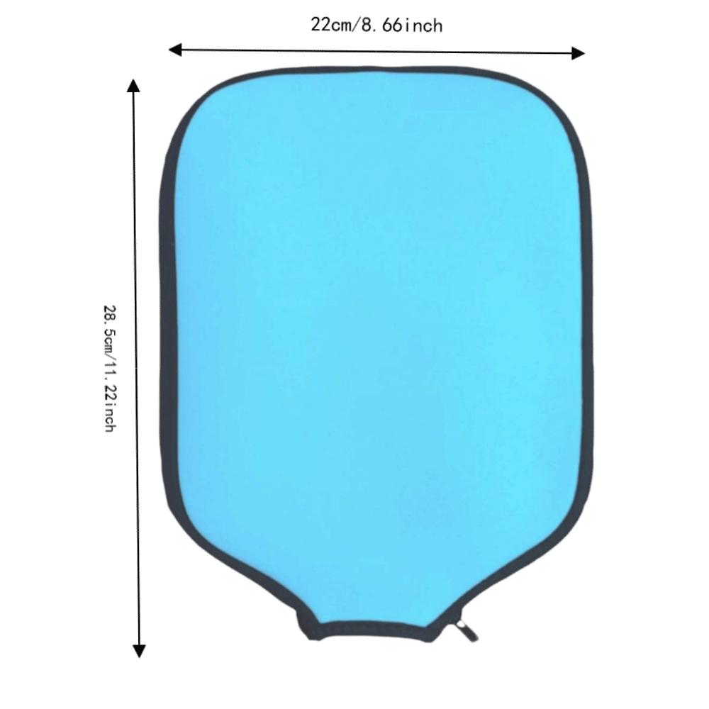 2PCS Soft Pickleball Paddle Cover Lightweight Pickleball Paddle Sleeve  For Pickleball