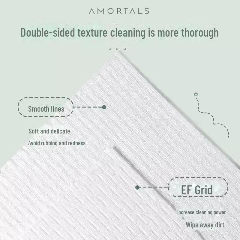 Ermutao jednorázové ručníky na obličej s perleťovým vzorem – 20 zesílených ručníků cestovní velikosti