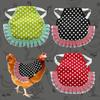 3 Pieces Chicken Saddle, Chicken Jacket Hen Apron Feather Fixer Poultry WiW YV7