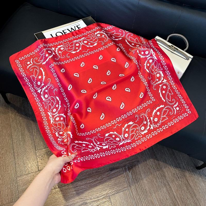 Small square scarf silk scarf men's neck protection scarf professional wear with shirt thin scarf 70x70 scarf