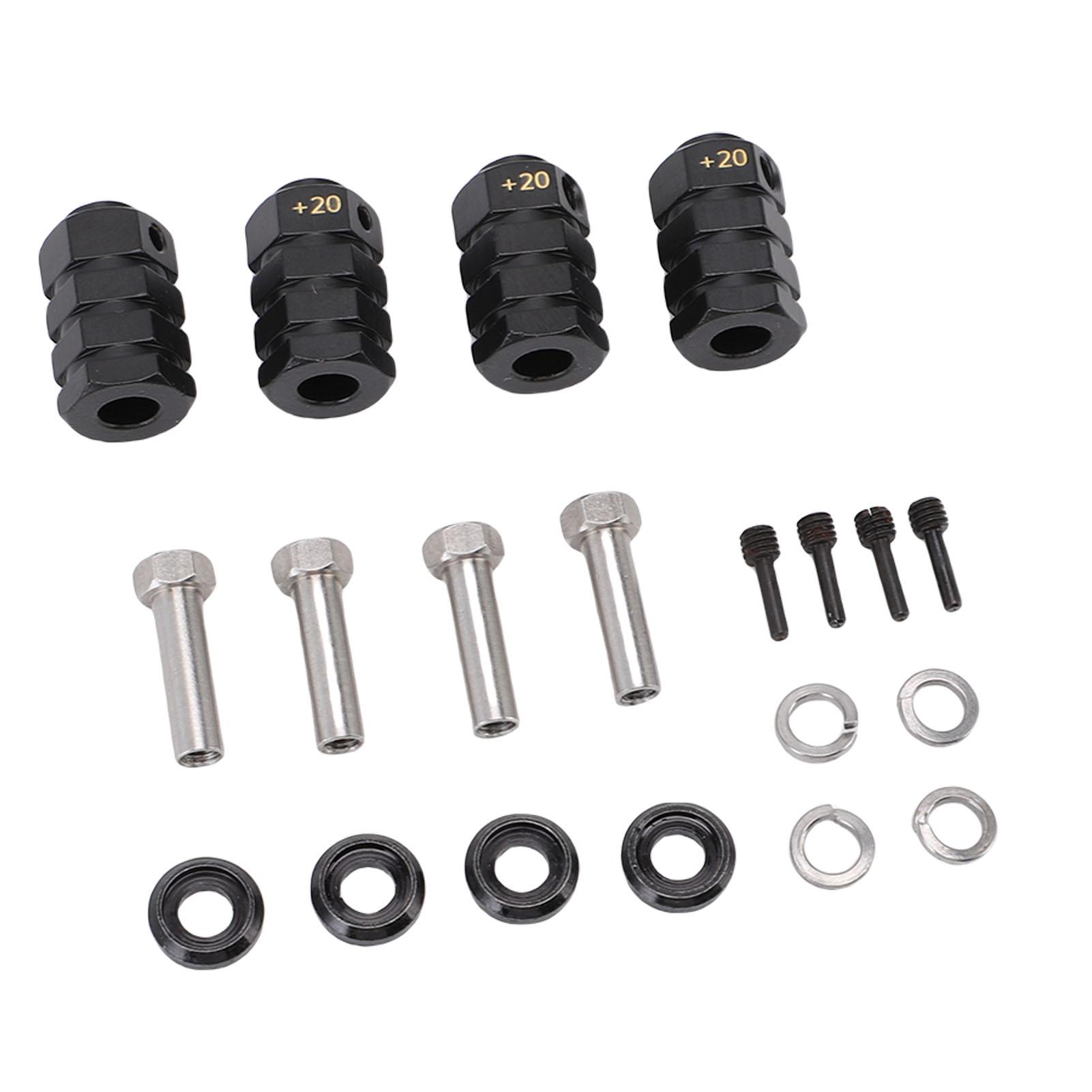 

RC Brass Extended Combiner 1 10 Scale Internal Lock Nut Design RC Wheel Hubs Extension Adaptor Combiner
