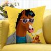 BBoJack HHorseman World Various Sizes Square Pillow Case For Car Home Bedchamber Decor