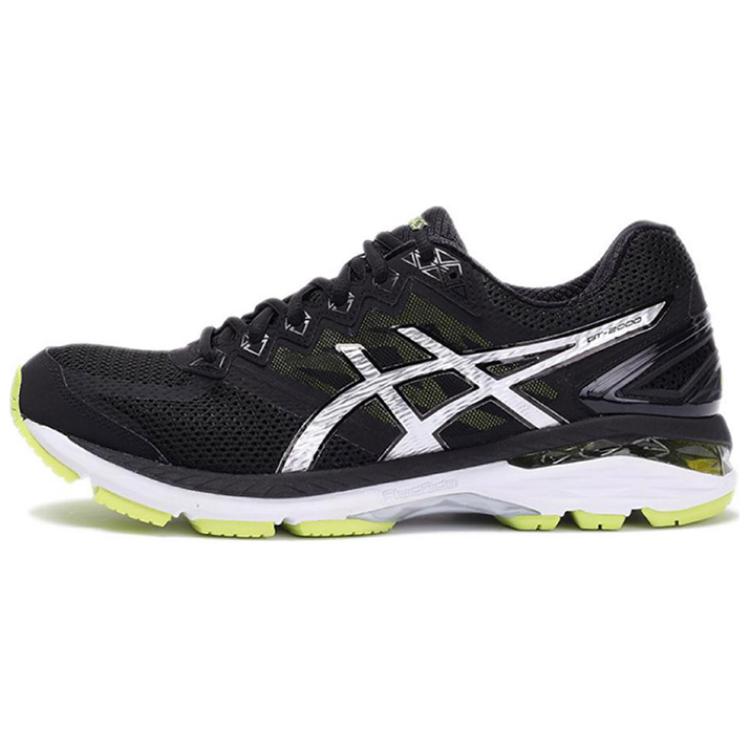 New Asics GT 2000 4 'Black Lime Silver' T606N-9093