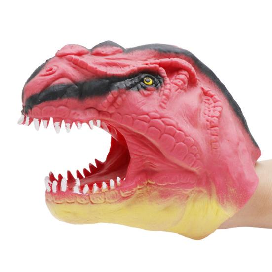 Simulační zvířecí loutka Realistický dinosaurus Žralok Kůň Krokodýl Ruční loutka Děti Dospělí Interaktivní hraní rolí Měkká gumová rukavice