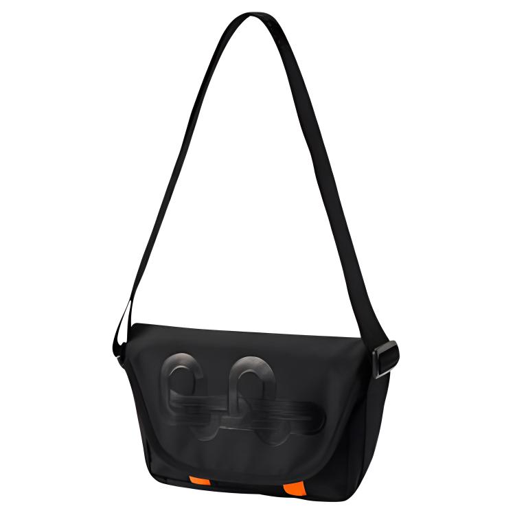 

Puma Large Capacity Adjustable Strap Zipper Messenger Bag Fabric Crossbody Bag Unisex bags Black 07852401 Black