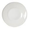 Simple Plain White Ceramic Deep Plate Household Plate Vegetable Plate Pasta Plate Steak Plate Tableware Round Plate Large Plate