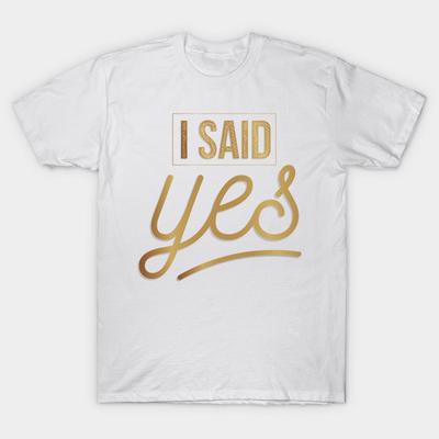 T-Shirt Damen I Said Yes Harajuku Print Kawaii T-Shirt Sommer Kurzarm Damen T-Shirt Top Tee
