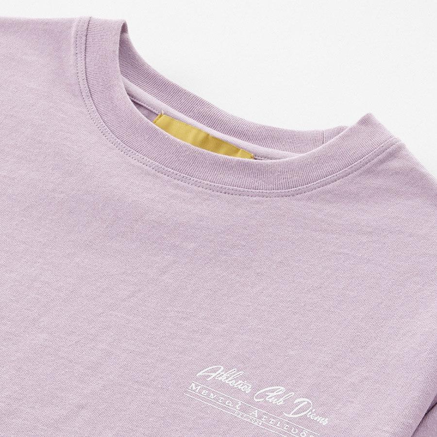 STCO Diems Basic Print T-Shirt Purple_Ltsvb07Cst
