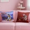 classic cartoon character Backkom Cushion Cover Soft & Easy-Wash Pillow Case – Versatile for Couch, Bed, Travel and Office