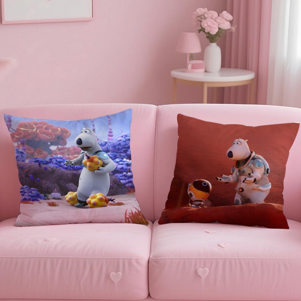 classic cartoon character Backkom Cushion Cover Soft & Easy-Wash Pillow Case – Versatile for Couch, Bed, Travel and Office