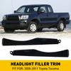 For TOYOTA TACOMA 2005-2011 Front Bumper Headlight Filler Trim Panel Left &Right