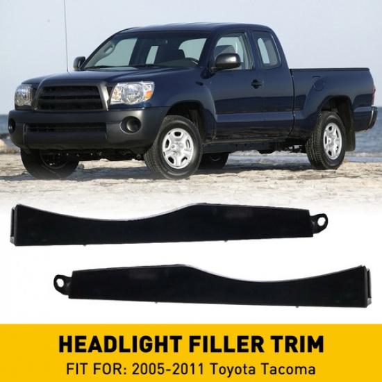 Для TOYOTA TACOMA 2005-2011 Передний бампер Панель-заполнитель фары Левая и Правая