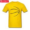 Black Basketballer Soccer Outline Bargraph Mens T Shirts Tacos Est Simple Style Loose Judo White Tshirt