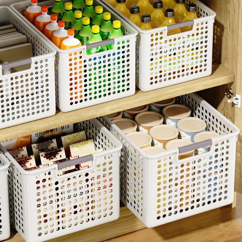 T Husholdnings Multifunksjonell Oppbevaringskurv: Snacks, Leker, Bøker og Diverse Organizer