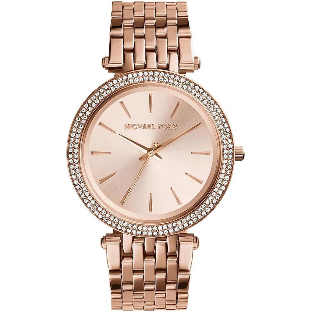 Michael Kors MK3192 Darci Dreizeiger-Damenuhr in Roségold