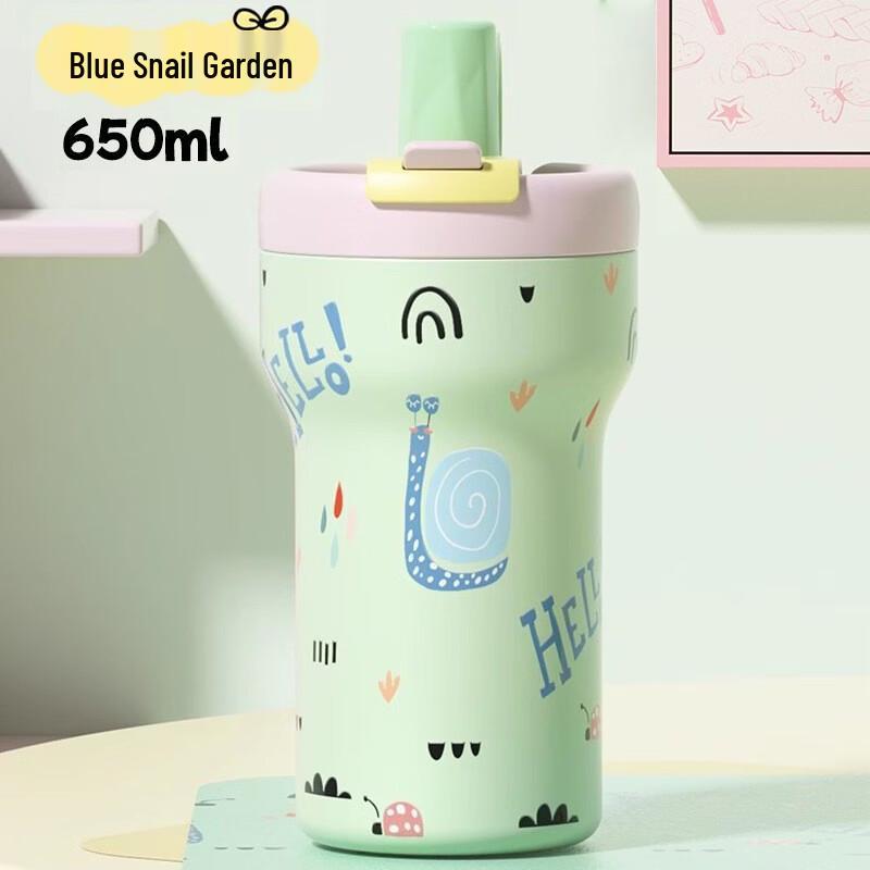 OLOEY Dual-Drink Ceramic Lined Coffee Thermos