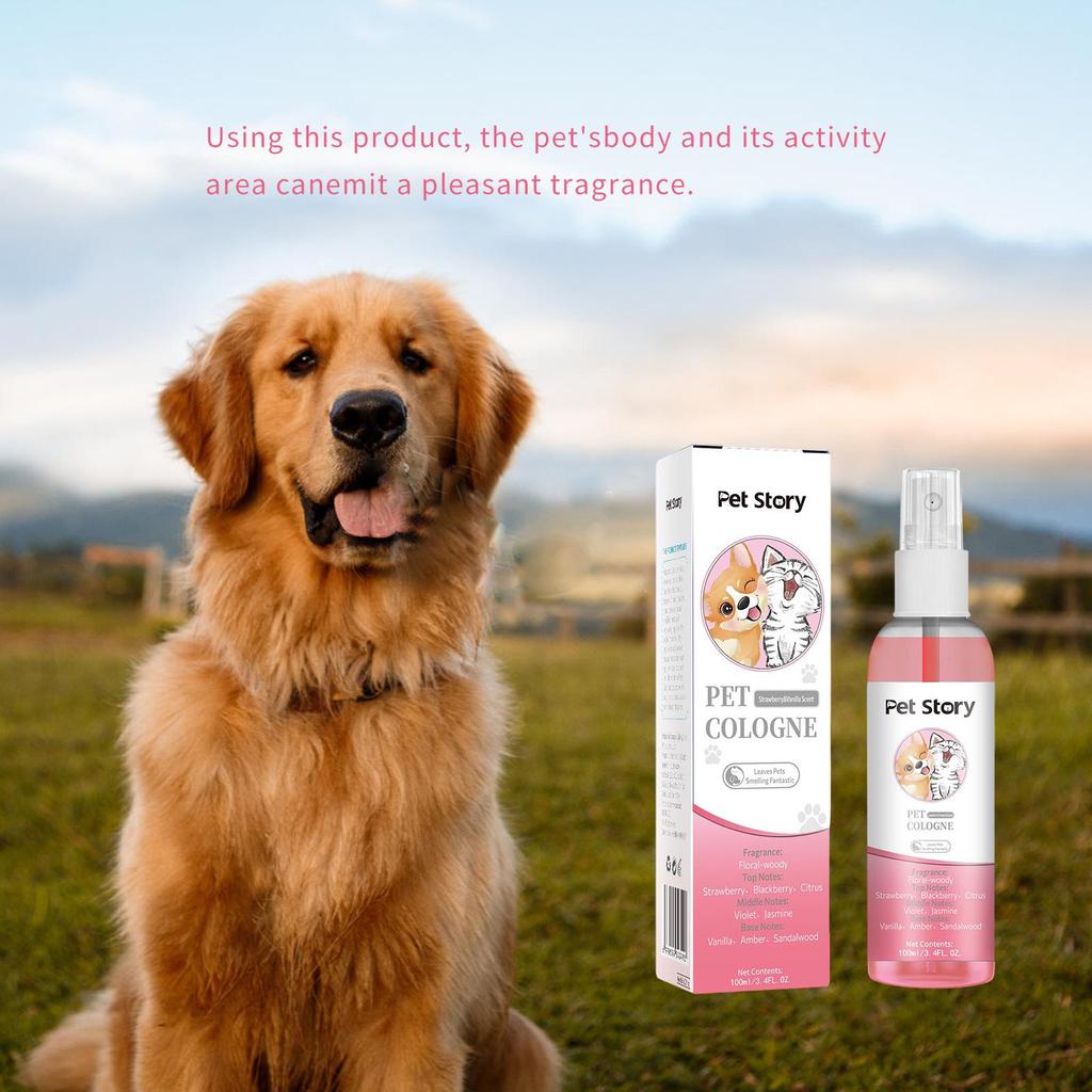 Universal Pet Perfume: Long-Lasting Deodorizing Fragrance for Cats & Dogs