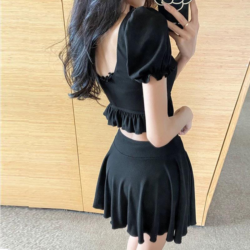 Women's Sexy Slimming Two-Piece Swimsuit: New Style, Perfect for Outdoor Hot Springs and Vacations