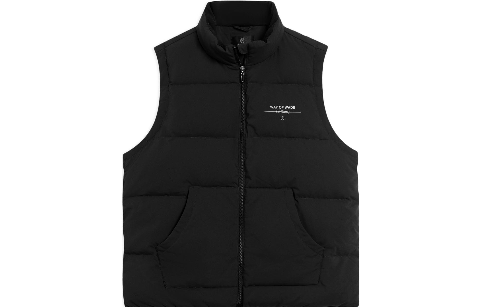Li Ning Wade Collection Vests Men s Black Stand Collar Moderate Other AMRT059-1 S