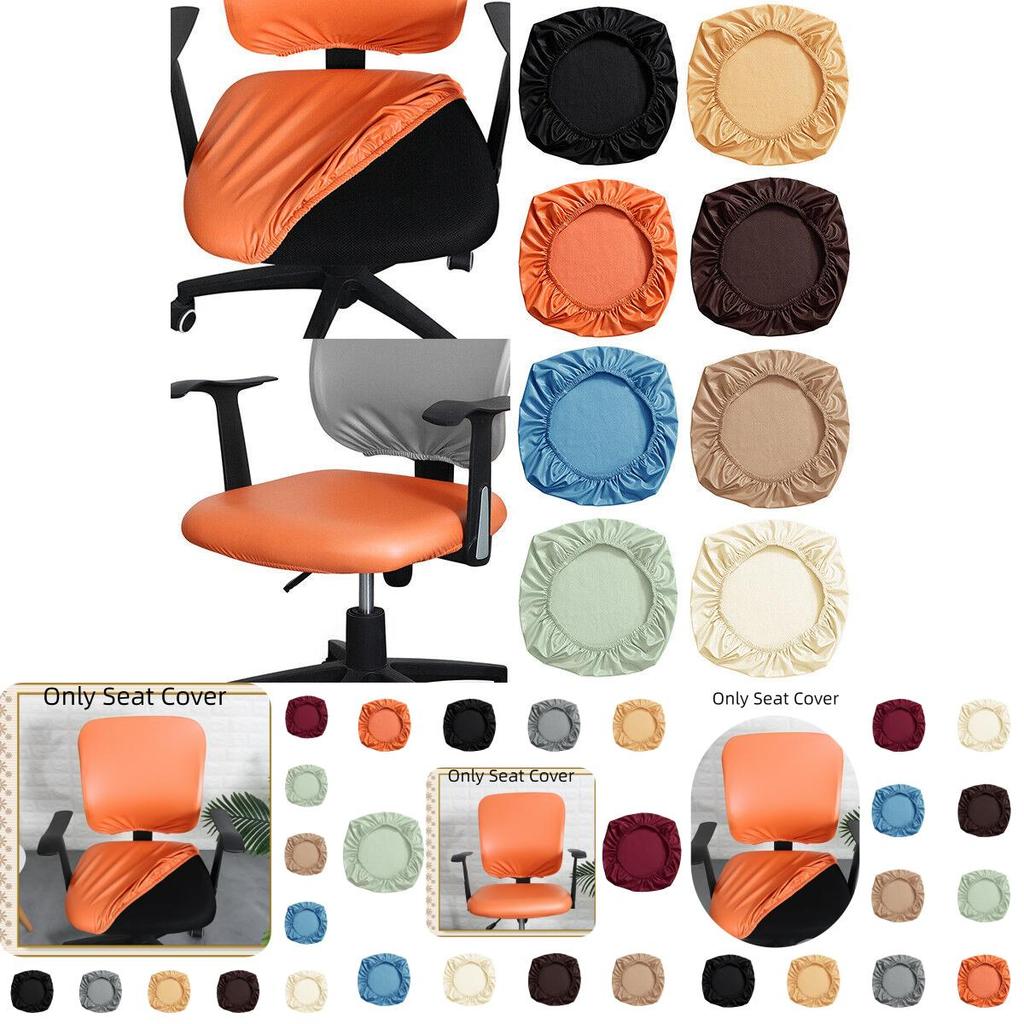 Durable Stretchable Waterproof Chair Seat Cover For Office And Home With Easy Cleaning