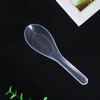 Fangcaodi Disposable Spoons 500 Pieces, Rice Spoons, Soup Spoons, Takeout Packaging Spoons, Small Tablespoons, Fruit Spoons, Barbecue Utensils