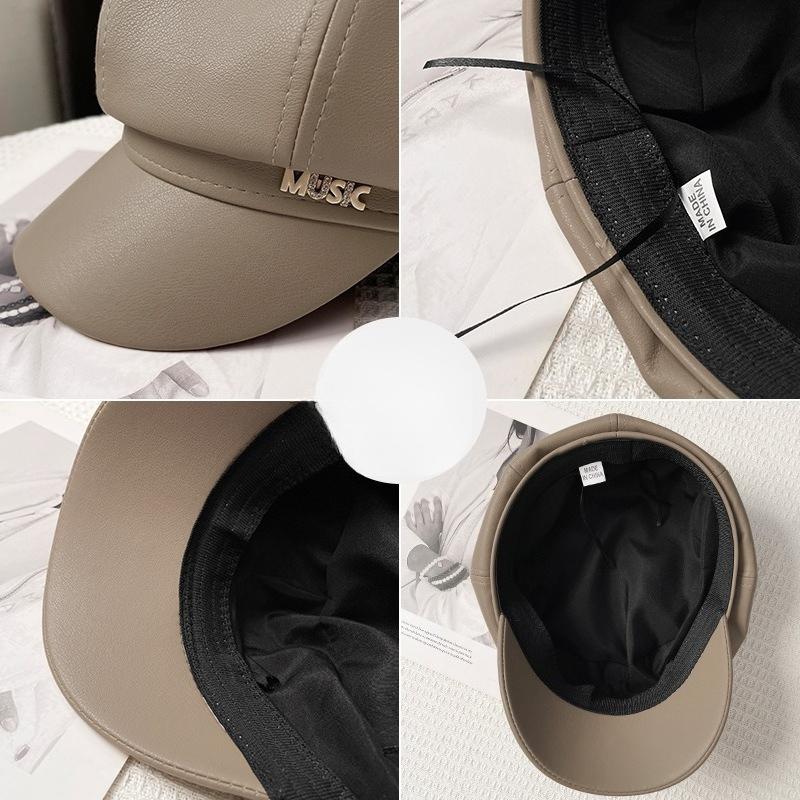 Les Bérets sont à la Mode et Polyvalents. Les chapeaux octogonaux en cuir PU sont parfaits pour la protection solaire et les sorties. Les casquettes de peintre sont aussi polyvalentes