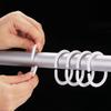 Bendable Bathroom Accessories Replacement Hanging Curtain Hook Curtain Rings Hooks Rings Loop Clip