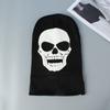 Fun skull print knitted hat for men and women for Halloween holiday dressing, suitable for outdoor windproof and warm keeping
