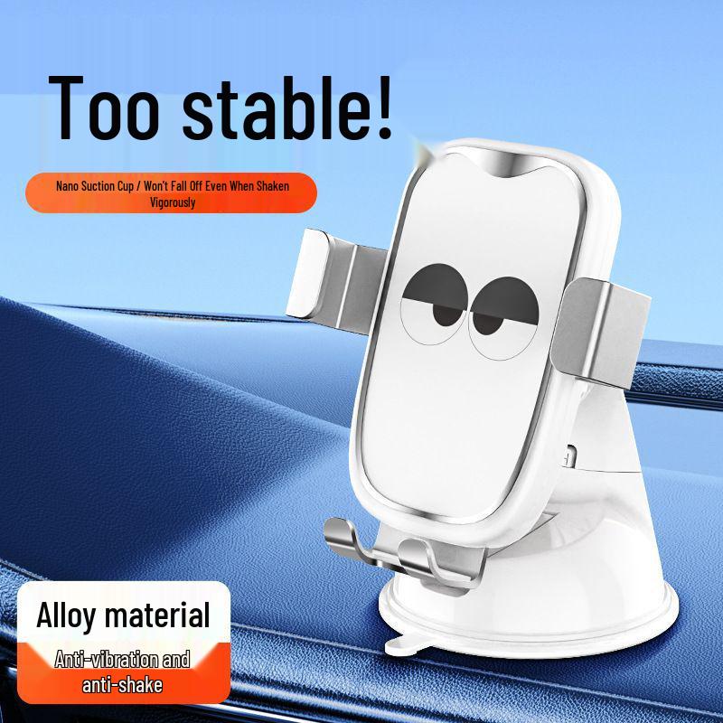 Personalized Cartoon Suction Cup Car Phone Holder for Dashboard