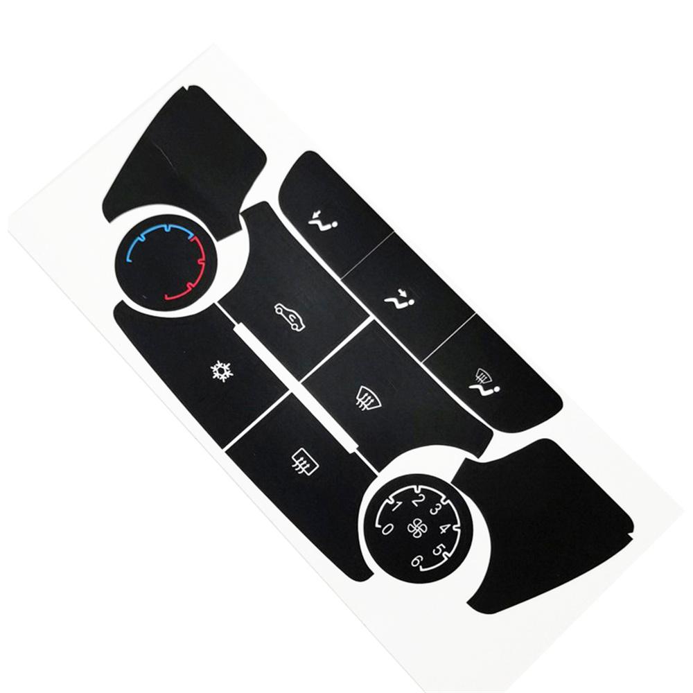Manual AC Climate Control Button Repair Decal Sticker For Buick Encore 2013-2015