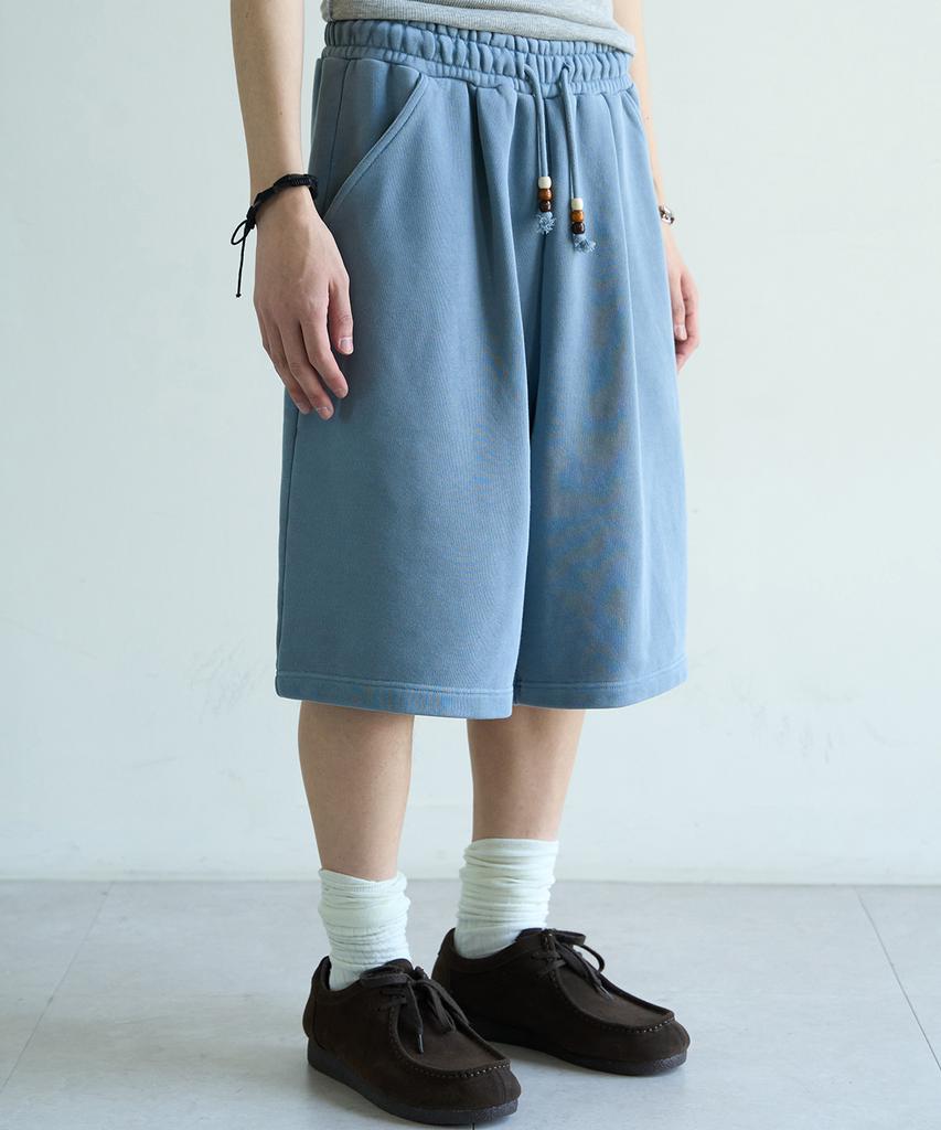 MAINBOOTH Haze Sweat Shorts(Ash Blue)