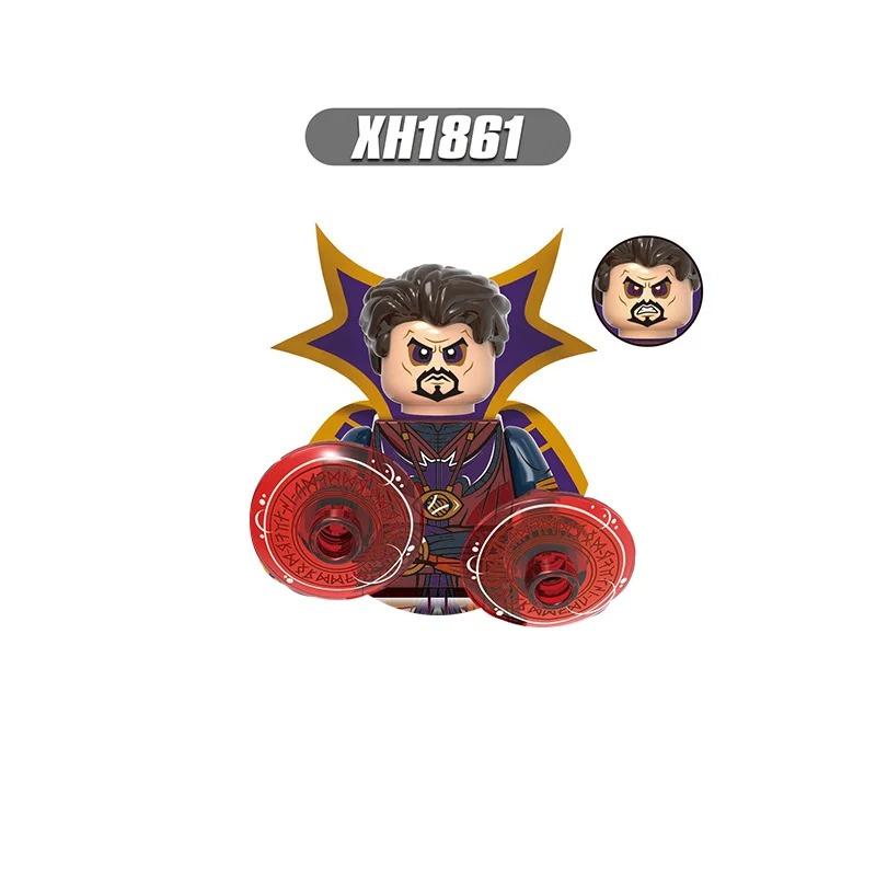 Marvel Building Blocks Mini Action Figures Children's Party Gifts Brick Toy Doctor Strange Spider-Man Kate Bishop