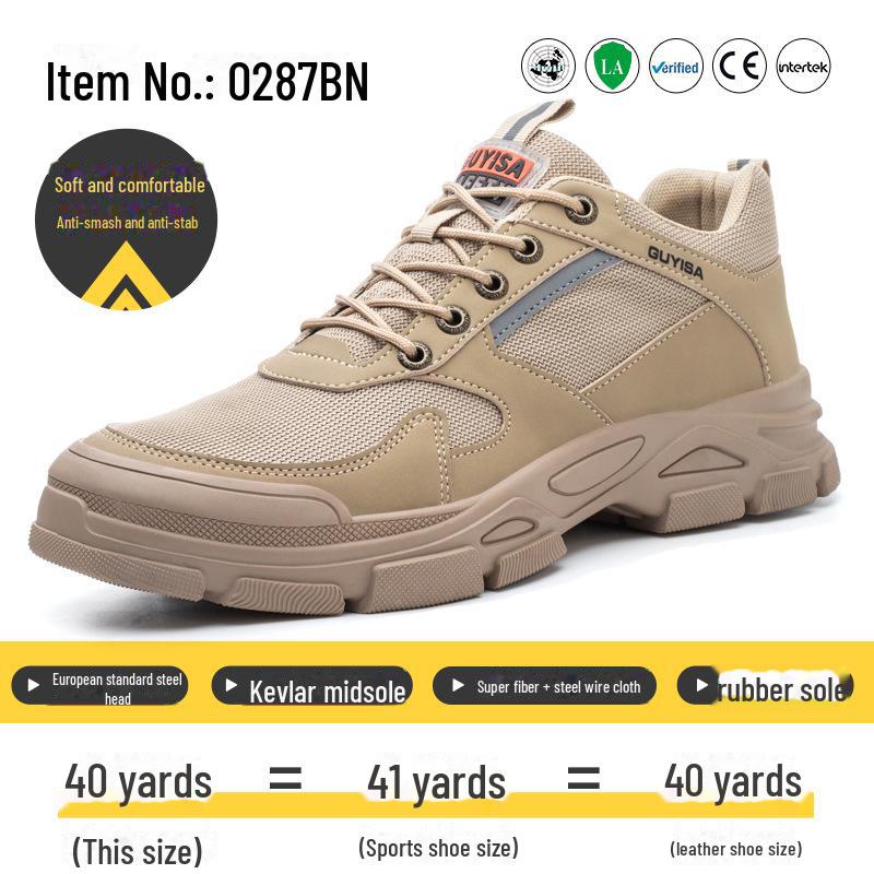 Sicherheitsschuhe für Herren: Langlebig, bruch- und durchstichfest, bequem, modisch, ideal für Baustellen