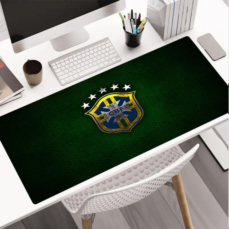 Brazilian Football Federation Emblem Mouse pad Mouse pad, Gaming Mouse Pad, keyboard pad, Desk Decor for computer notebook Fan Gift Birthday Gift