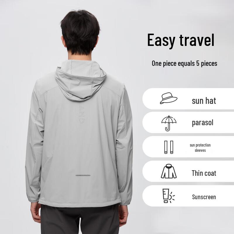 NORTHLAND Men's Sun Protection Jacket, Trousers & Sleeves Set