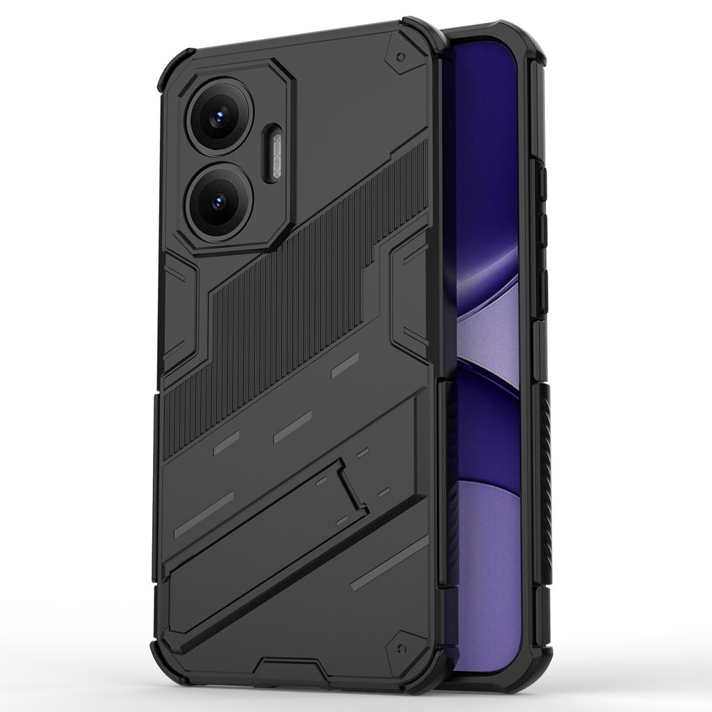For Xiaomi Poco F7 5G/Redmi Turbo 4 Pro 5G Case PC+TPU Shockproof Phone Cover with Kickstand